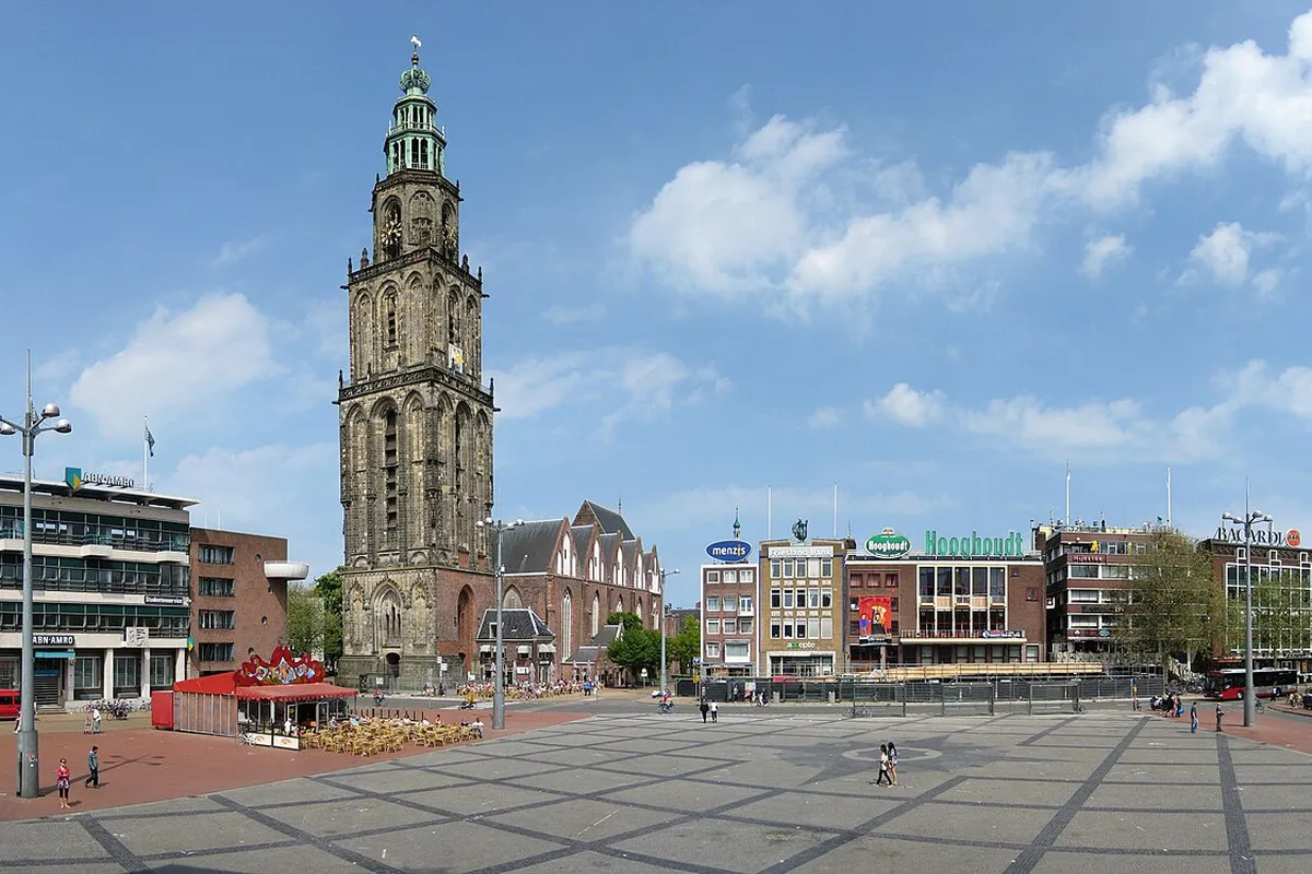 Groningen city view