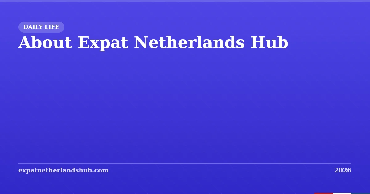 About Expat Netherlands Hub