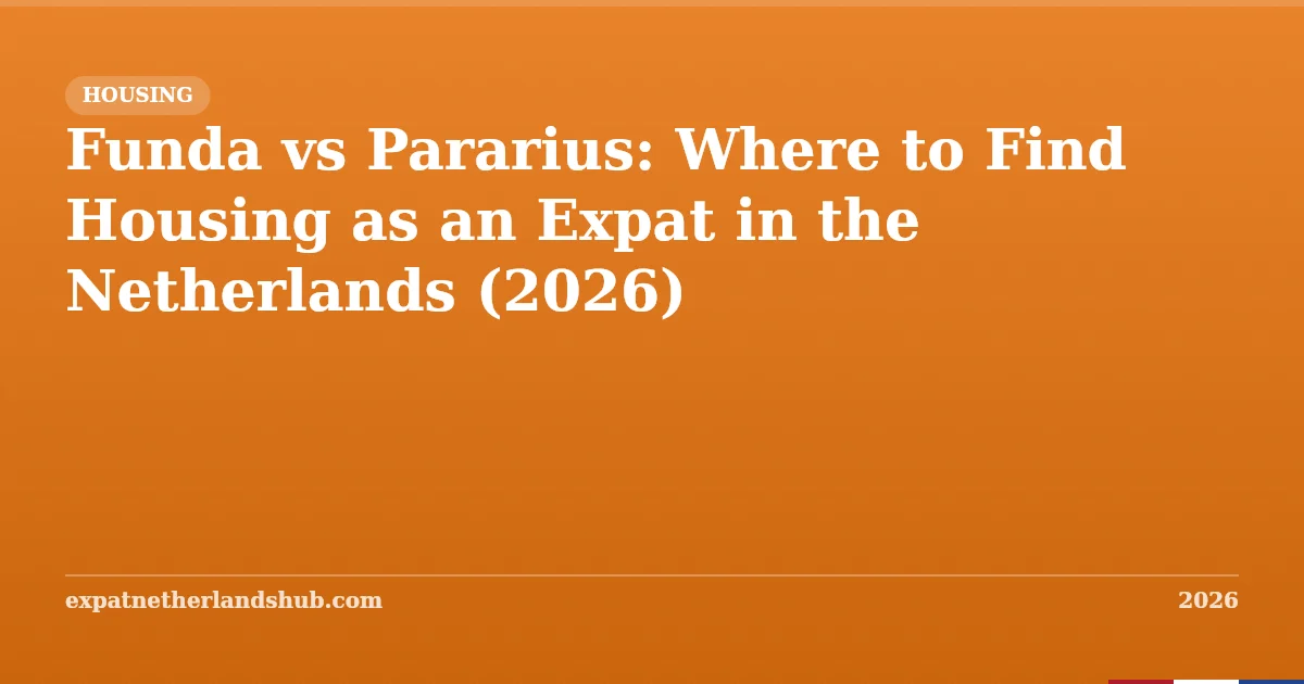 Pararius vs Funda 2026: Which Is Better for Renting?